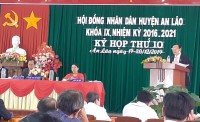 Bế mạc Kỳ họp thứ 10, HĐND huyện khóa IX, nhiệm kỳ 2016 - 2021