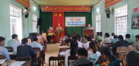 Đảng ủy Xã An Trung tổng kết công tác đảng năm 2019, triển khai nhiệm vụ năm 2020