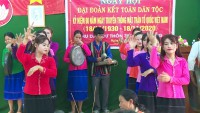 An Lão: Thôn 3 xã An Quang tổ chức  “Ngày hội Đại đoàn kết dân tộc”.