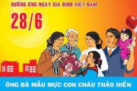 Ngày Gia đình Việt Nam 28/6: 'Gia đình bình an - xã hội hạnh phúc'