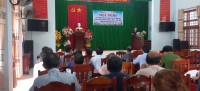 (1) Các đại biểu dự hội nghị tập huấn năm 2024 tại xã An Tân