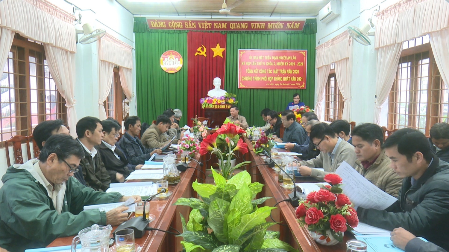 Ủy ban MTTQ Việt Nam huyện An Lão tổng kết công tác Mặt trận năm 2020